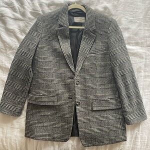 Everlane The Oversized Blazer Glen Plaid